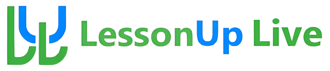 LessonUp Live Homepage